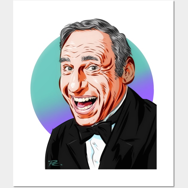 Mel Brooks - An illustration by Paul Cemmick Wall Art by PLAYDIGITAL2020